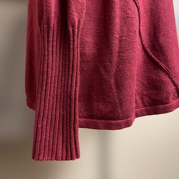 Lilla P Red Turtleneck Sweater with Angora/Cashmere & Cotton (Medium) - Picture 5 of 10
